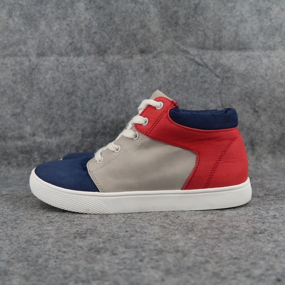 Cat & Jack Shoes Kids 4 Sneakers High Top Casual Comfort Active School Lace Up - Picture 5 of 15